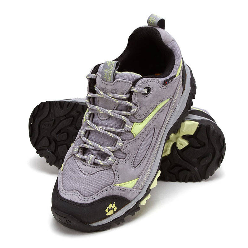 狼爪jack wolfskin女鞋 新款户外舒适远足徒步鞋4010091 4010091-4001