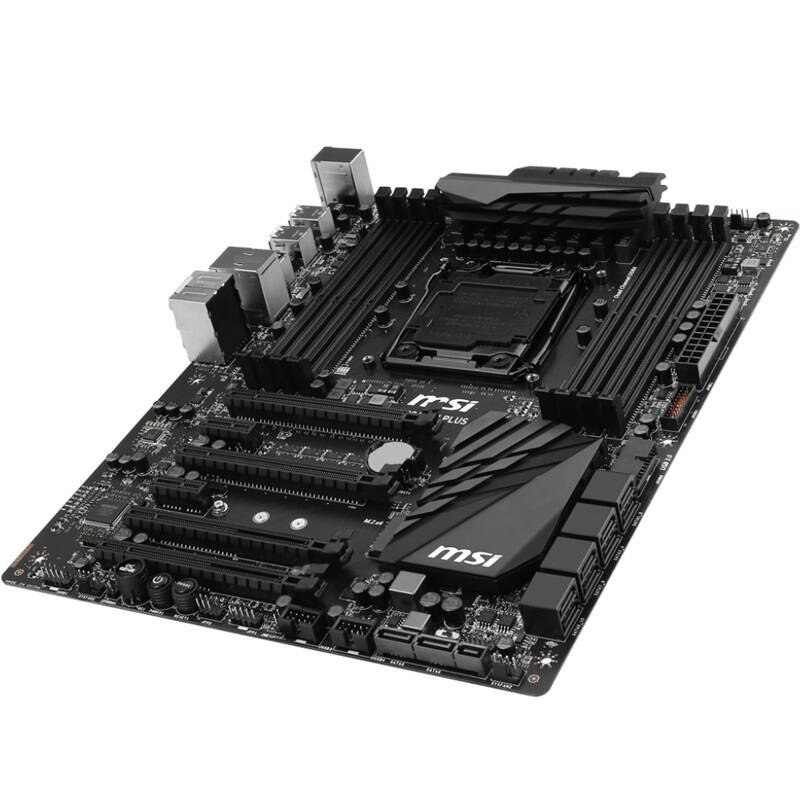 微星(msi)x99a sli plus主板 (intel x99/lga 2011-v3)