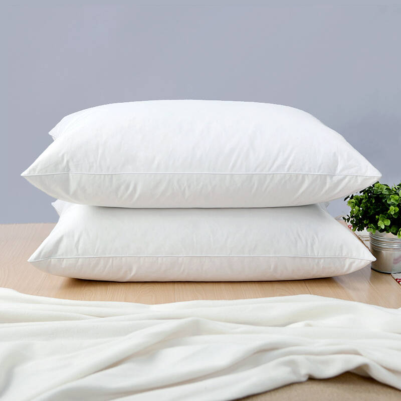 雅棉 羽丝绒枕芯 五星级酒店专供 全棉羽丝枕 柔软枕头枕芯 中高枕
