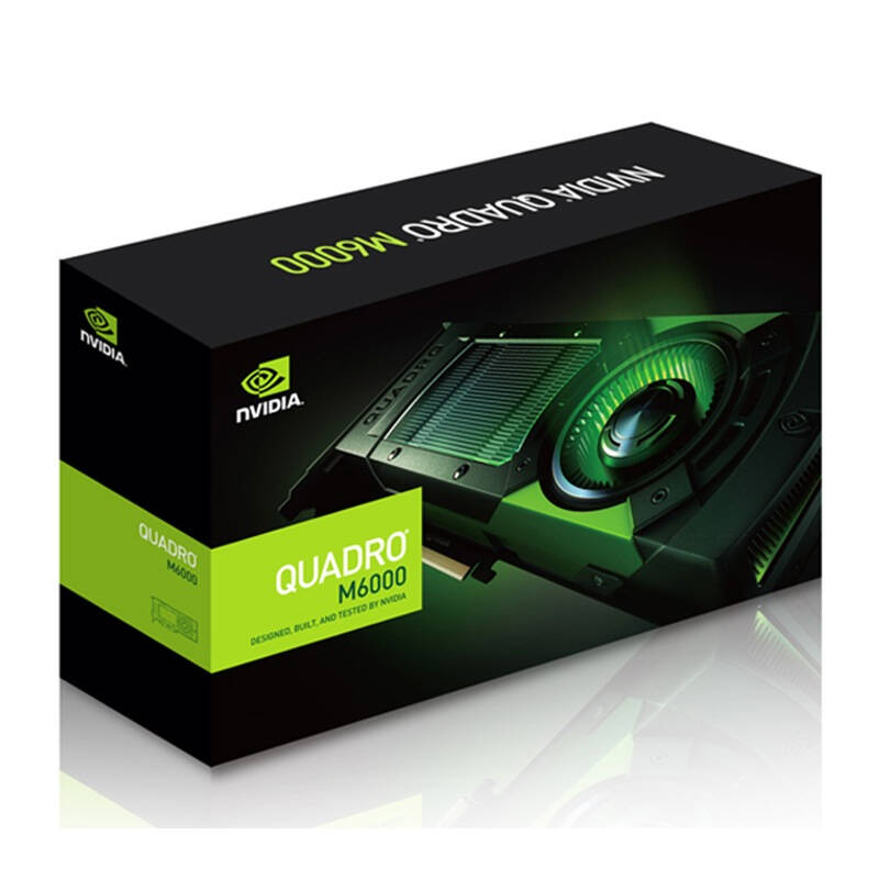 丽台(leadtek)quadro m6000 12gb gddr5/384-bit/ 317gbps 专业显卡