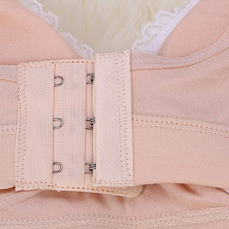 幻薇 哺乳文胸防下垂无钢圈防溢乳 孕妇内衣 亲肤色2件 xl/85