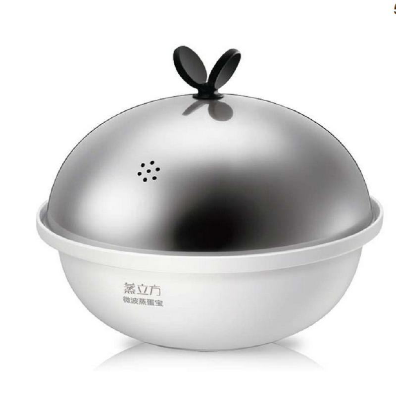 美的(midea) jy/zg-1.5l-d 微波蒸蛋宝 微波炉必备品 立体循环蒸汽