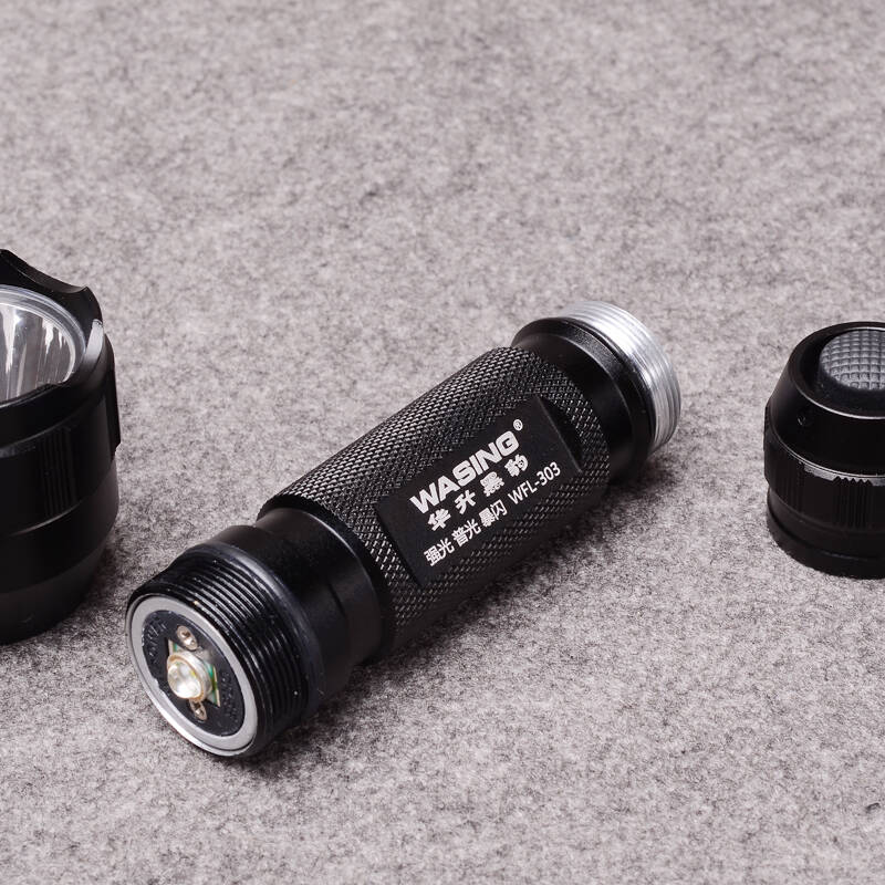 华升黑豹 防爆强光手电筒进口led远射超亮便携式可充电防狼防身 3系