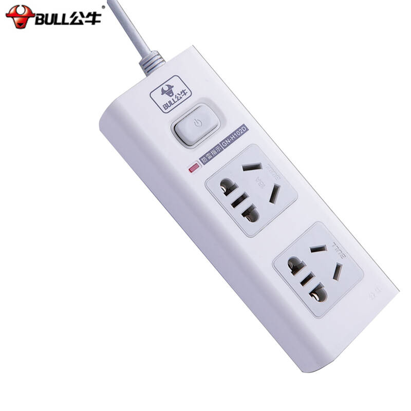 公牛 防雷插座接线板16a大功率空调 微波炉 洗衣机等电器专用1.