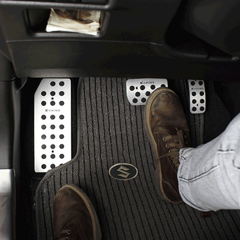 金利美 汽车油门踏板改装专用脚踏板 离合踏板 刹车踏板 铝合金 自动