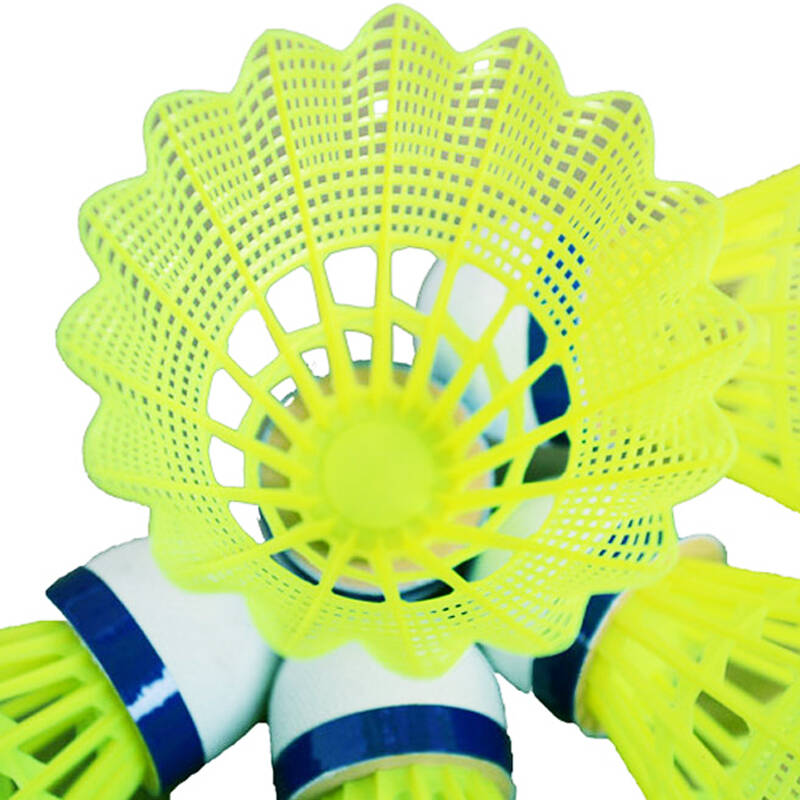 奥立弗 oliver 尼龙羽毛球 塑料羽毛球 pro tec 15 黄球一筒