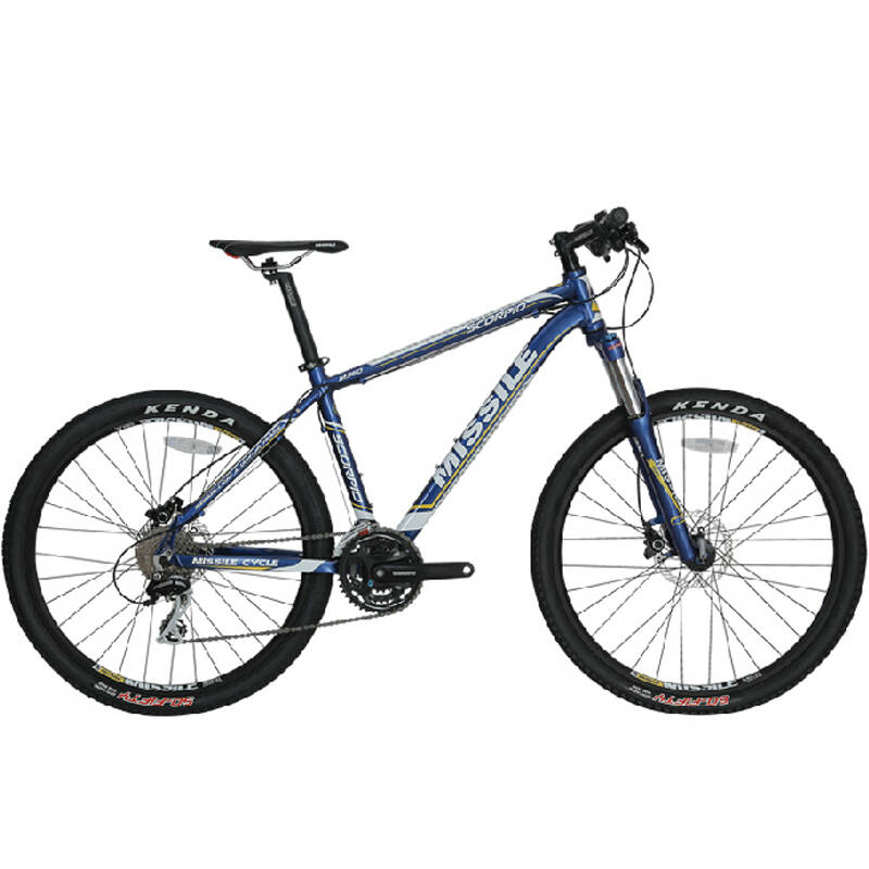 missile|米赛尔| m360 scorpio 26寸24速双碟刹山地自行车 蓝色17寸