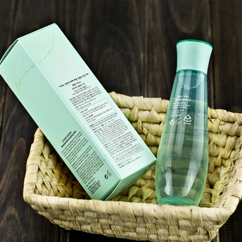 韩国原装 爱丽小屋 etude house 芦荟胶原舒缓水乳套装 清爽保湿 补水