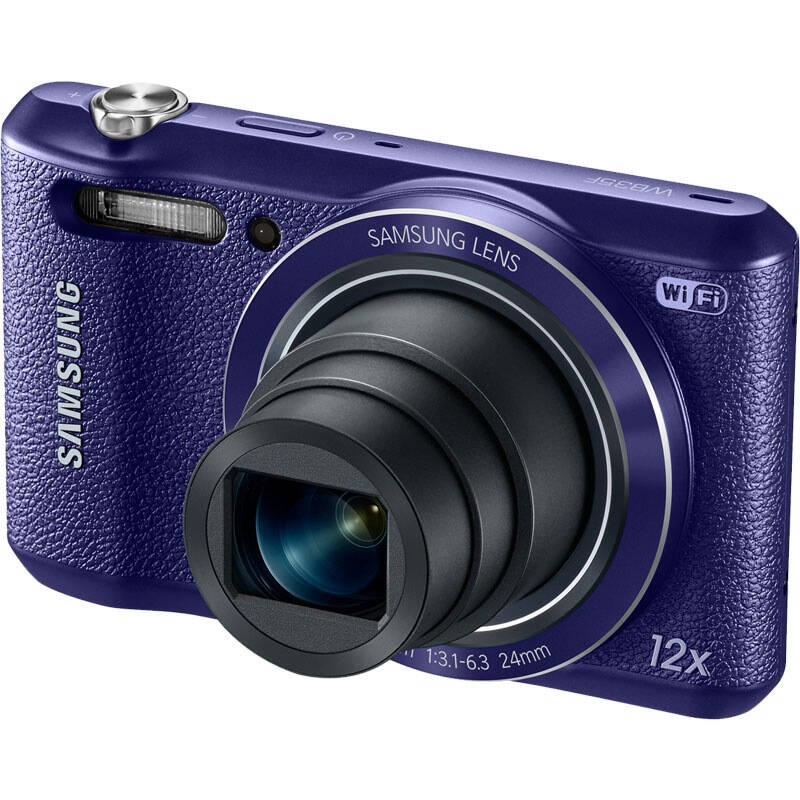 三星(samsung) wb35f 数码相机( 紫色) 1600万像素 12倍光学变焦,24mm