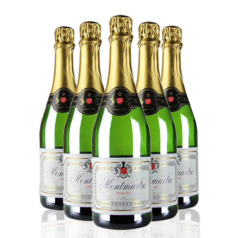 巴黎之花 法国进口 起泡酒 葡萄酒 气泡酒 进口酒 整箱装 750ml *5 - 