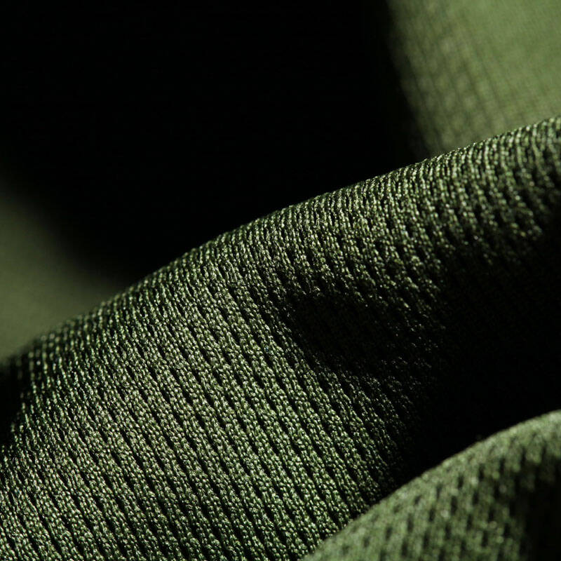 康尔 速干t恤 户外 半袖 圆领 吸湿排汗 透气 竹炭 男 kw8057 丛林绿