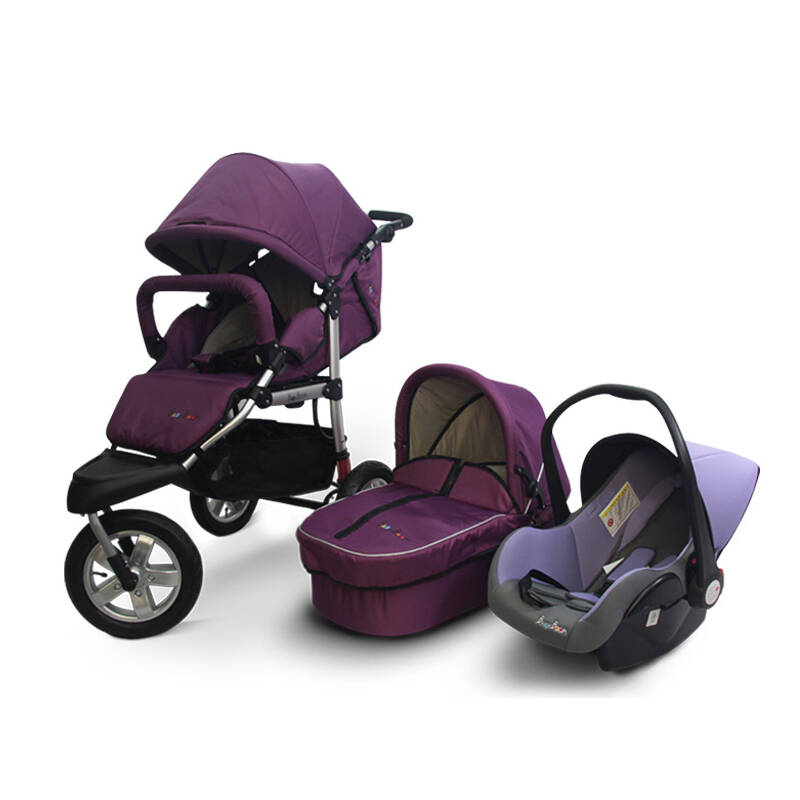 babyboom婴儿推车高景观婴儿车避震折叠可坐可躺婴儿手推车童车宝宝车