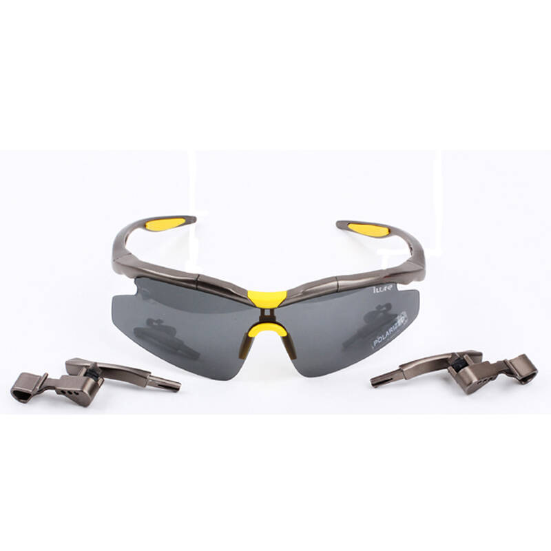 爱路亚 山猫 帽夹镜 偏光镜 路亚眼镜 其它 古铜色