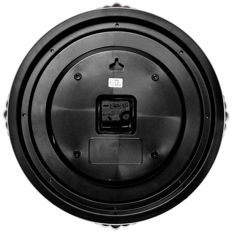 (compas)挂钟 客厅欧式静音挂表创意石英客厅卧室简约钟2933 月牙白