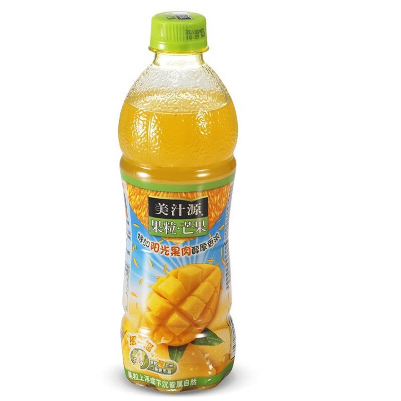 美汁源果粒芒果450ml*12瓶 塑包装