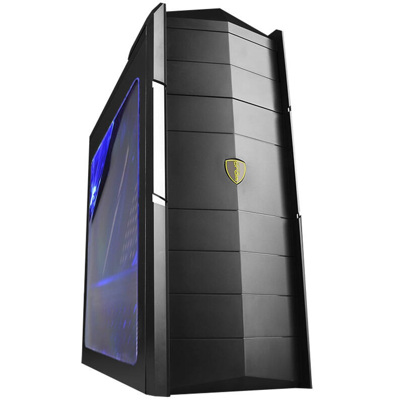 昂达(onda)无尘大师t2豪华版 u3防尘游戏机箱 黑色 (豪华大侧透/超