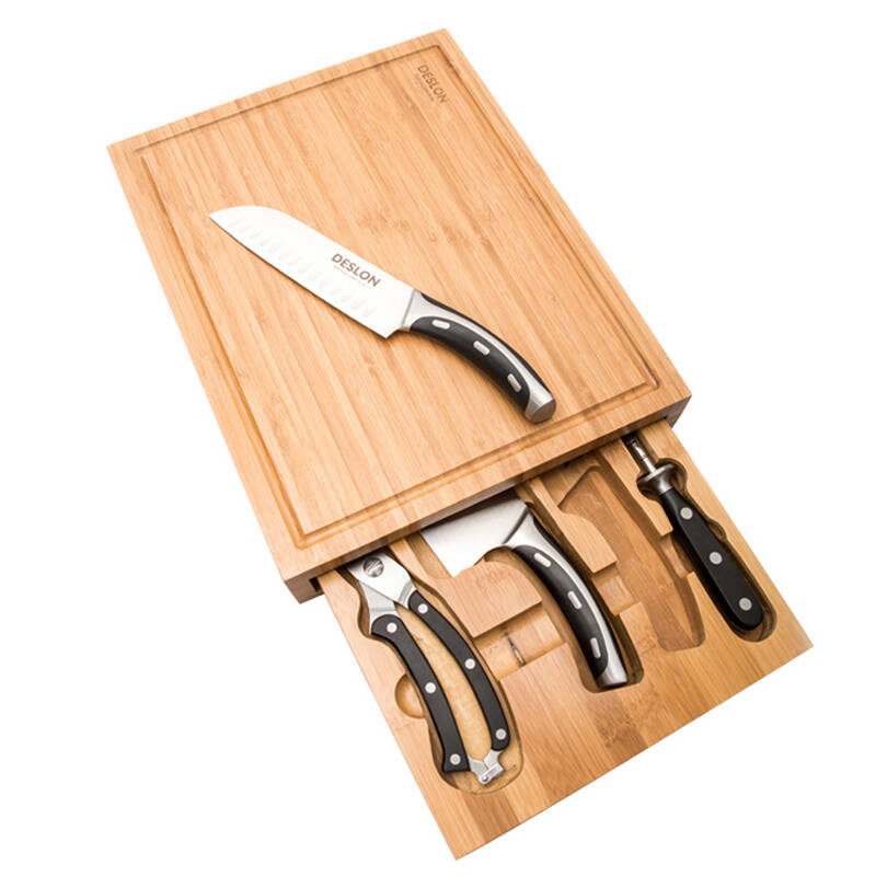 德世朗刀具套装 ly-tz001-5 厨房五件套刀 1.4116钼钒钢