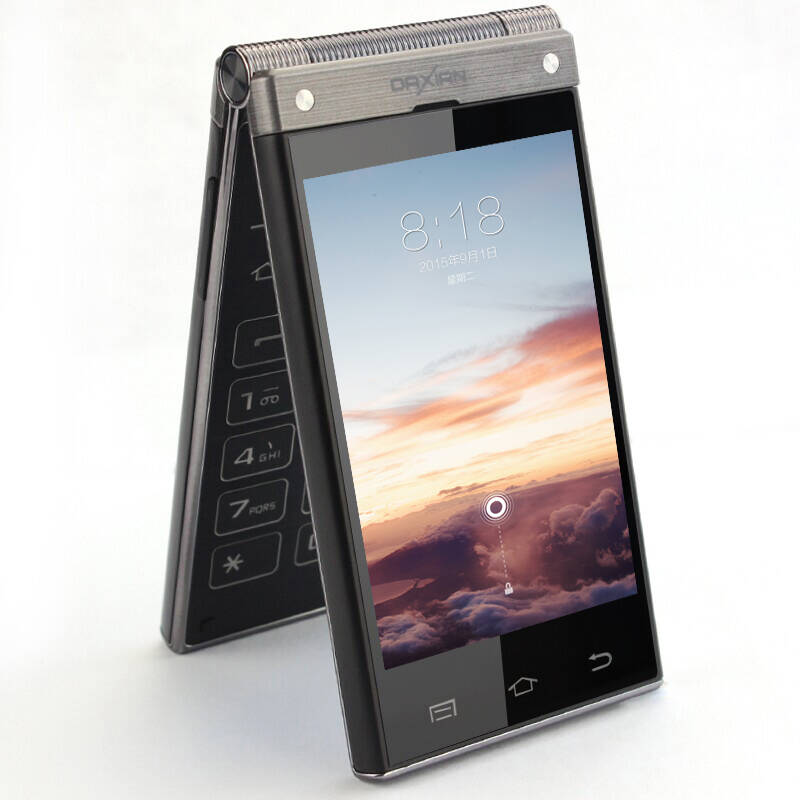 大显(daxian) w189 联通3g 智能手机 翻盖手机 黑色