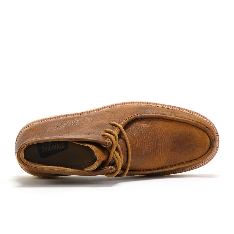 clarks originals休闲复古男鞋beckery hike 系带 15秋季新品 深棕色