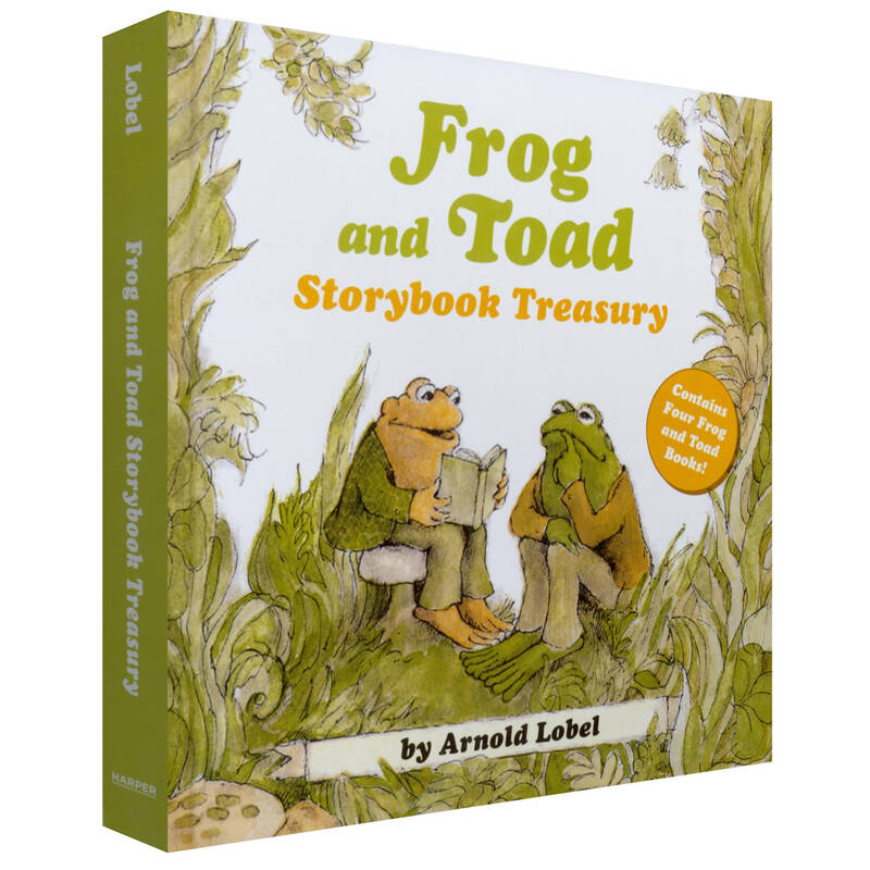 英文绘本 frog and toad storybook treasury合集【精装】
