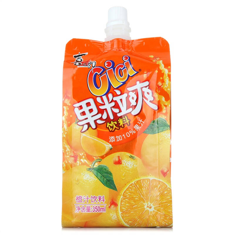 喜之郎 果粒爽(香橙)350ml