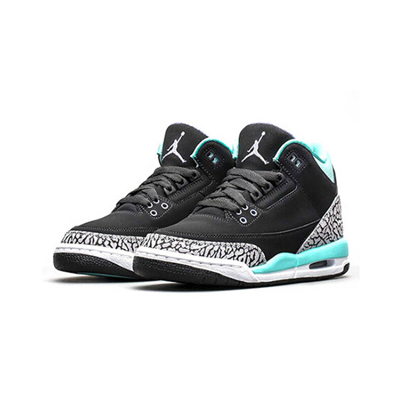 耐克nike公司貨喬丹3代 air jordan 3 aj3 喬3女子籃球鞋 喬3 gs