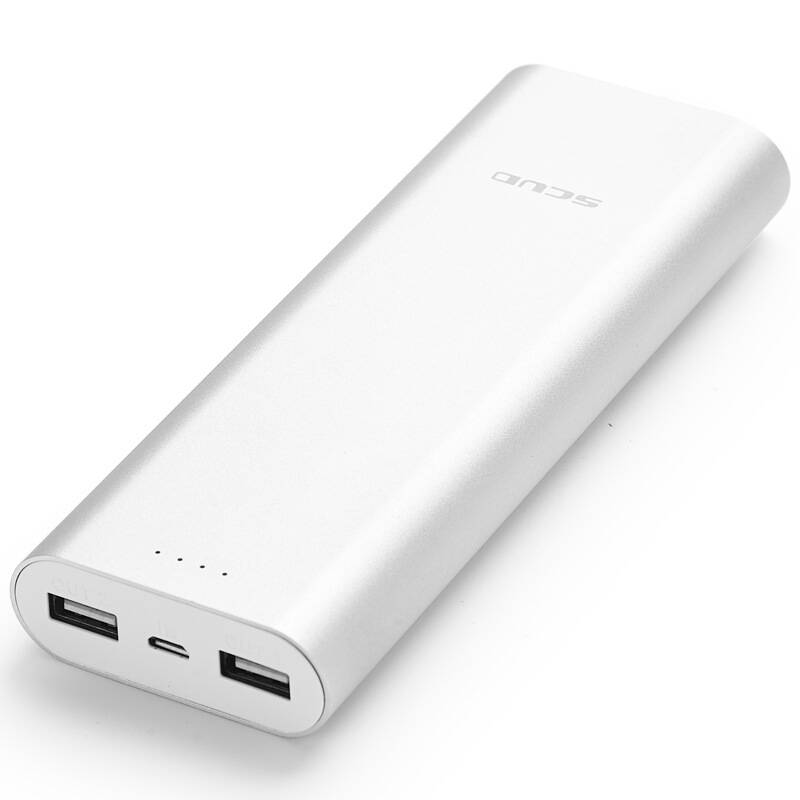 飞毛腿 15000毫安 双usb输出 x8 移动电源/充电宝 银色