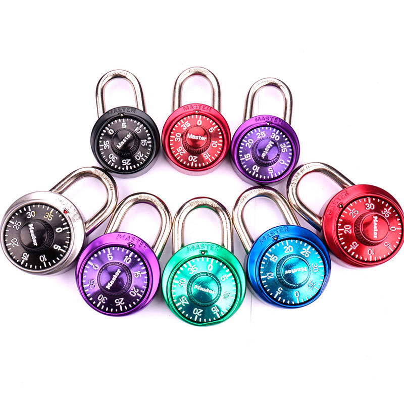 master lock/玛斯特锁具 1533d彩色更衣柜锁 健身房锁 预置密码不可
