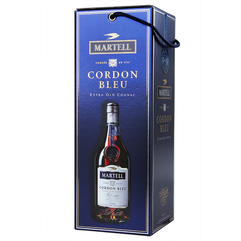 马爹利蓝带3000ml martell干邑白兰地法国原装进口洋酒3l