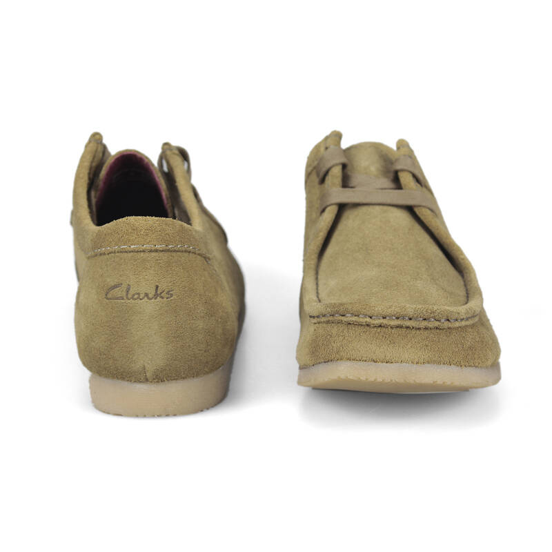 其乐/clarks originals袋鼠鞋 厚底wallabee休闲男63587 63588沙色