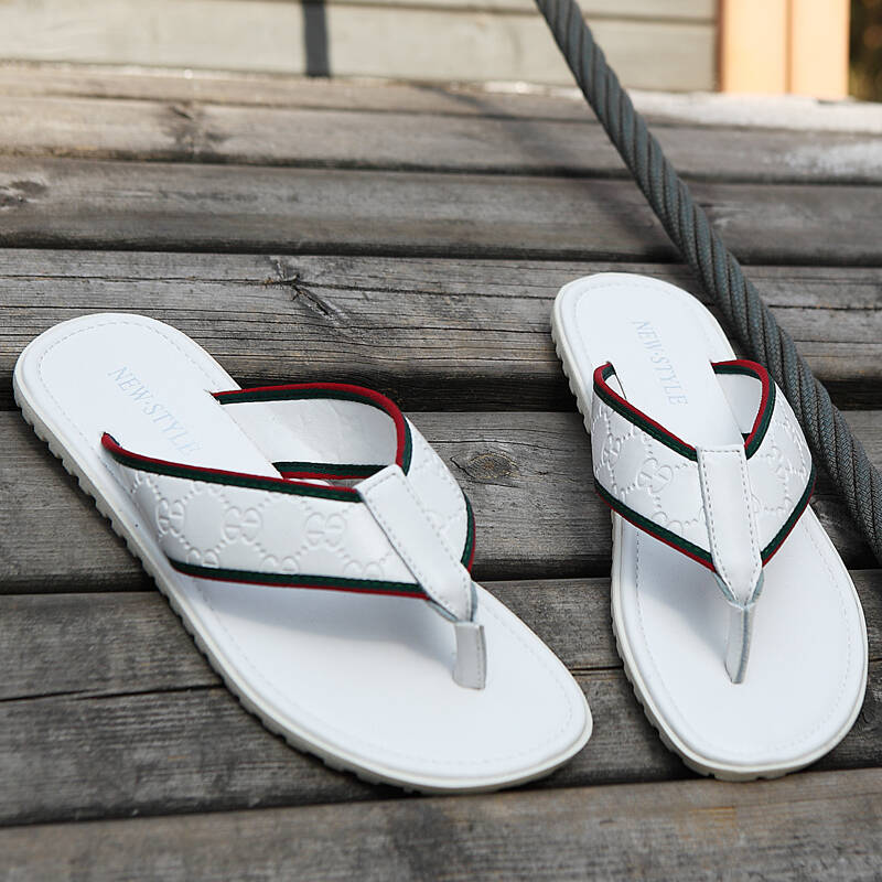 trofol 2014英伦人字拖男防滑夏季时尚休闲沙滩人字拖一字拖男士凉