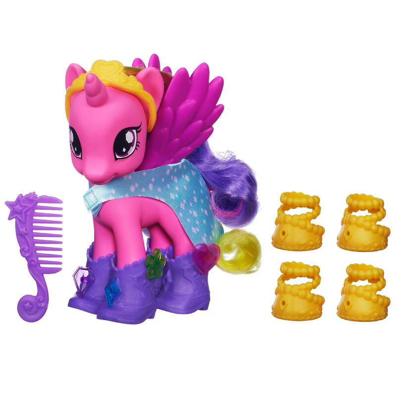 hasbro孩之宝小马宝莉时尚小马系列卡通玩偶 套装 过家家玩具 a3654