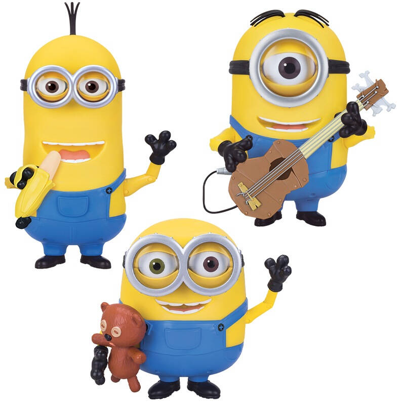 小黄人3《minions》益智互动语音玩具 智能对话 多功能会唱歌可对话的