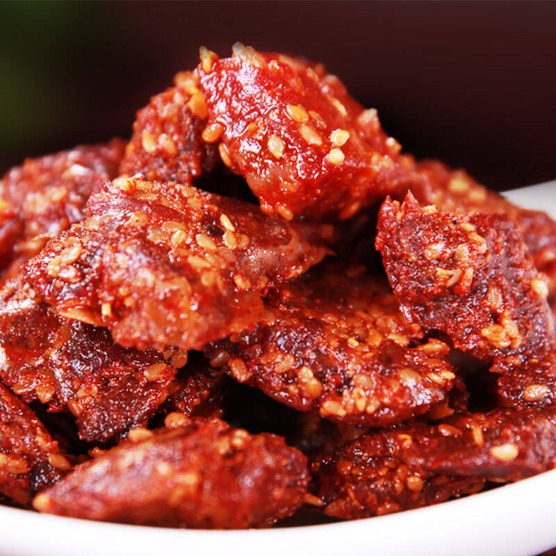 张飞什锦牛肉500g四川成都特产肉干大礼包五香麻辣美食小吃零食品