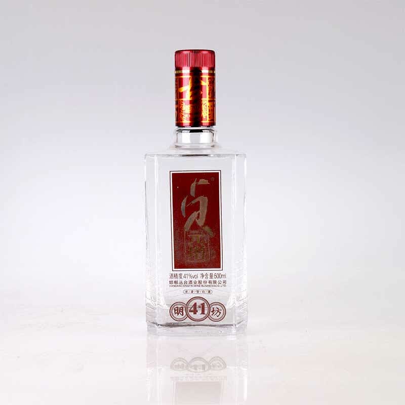 【酒厂自营】丛台酒浓香型贞元增经典粮食特价白酒 41度明坊贞元增500
