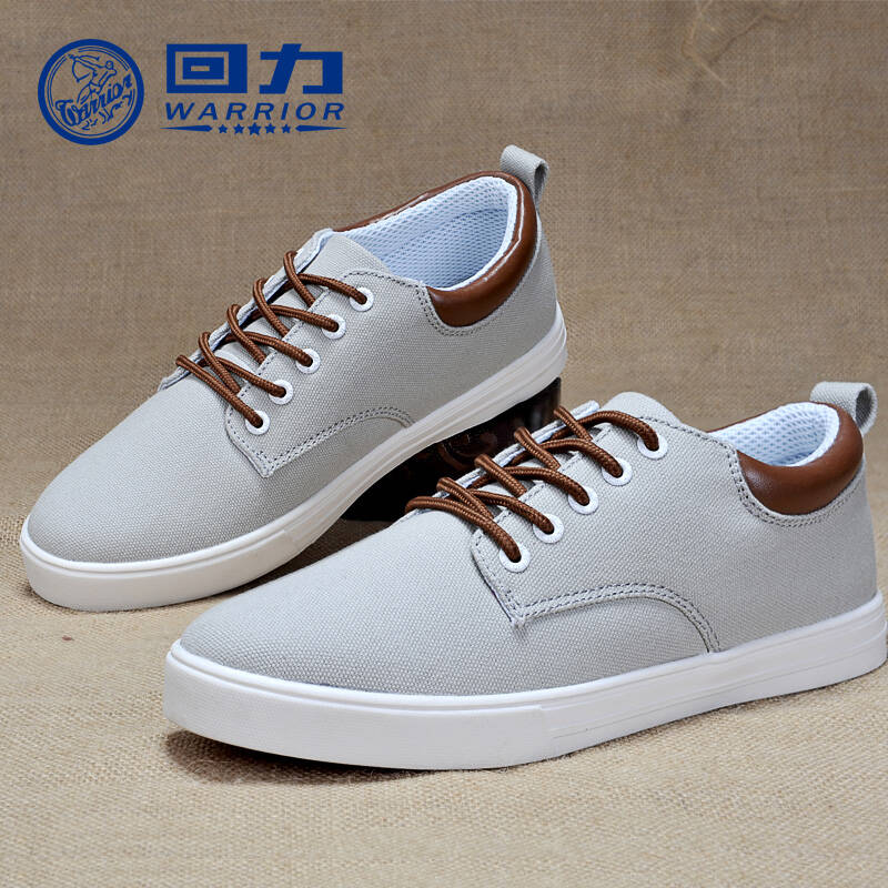 回力帆布鞋男新款透气男士休闲鞋 帆布韩版百搭运动鞋板鞋子 秋季男鞋