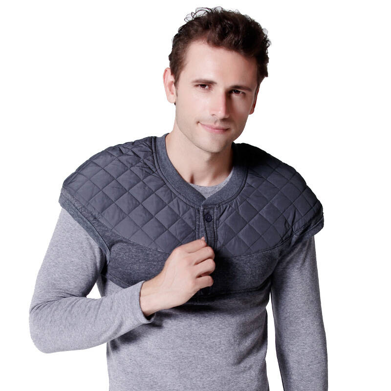 波司登 bosideng 羊羔绒珍品保暖护肩bsd-hm091/092男款-深麻灰 l