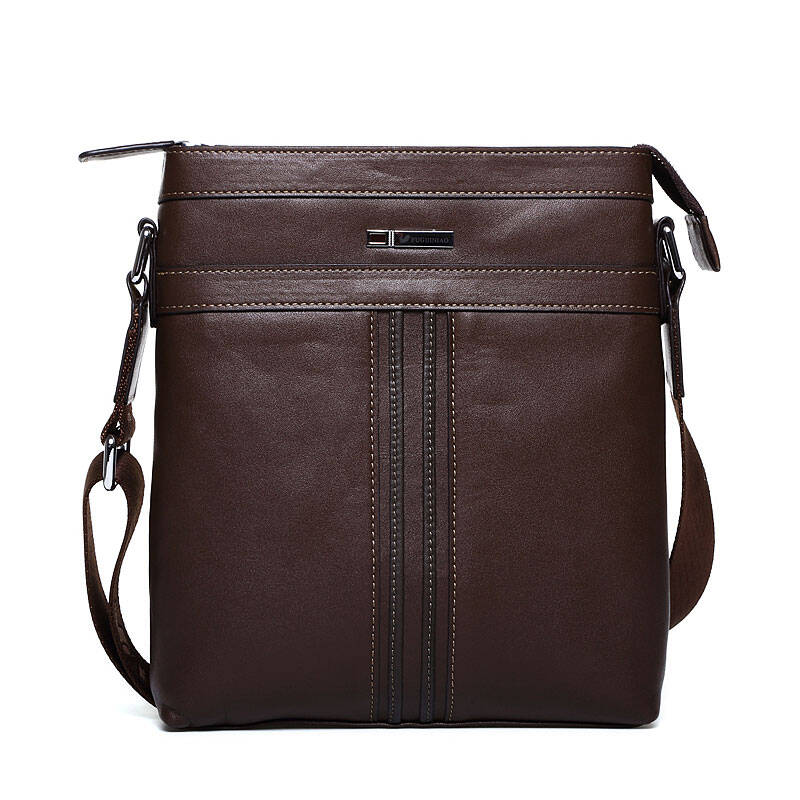 富贵鸟 男士单肩包 休闲男包 商务手提包斜挎包 公文包