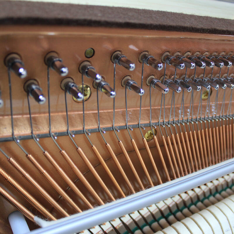 heitzman 海资曼125a白色亮光立式钢琴