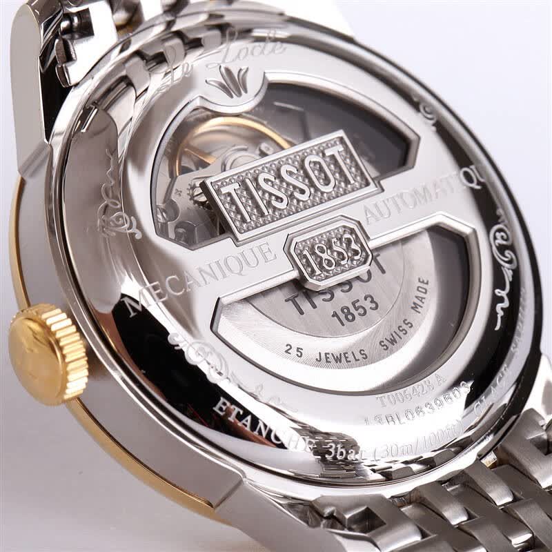 天梭(tissot)手表 力洛克系列机械男士手表t006.428.22.038.00