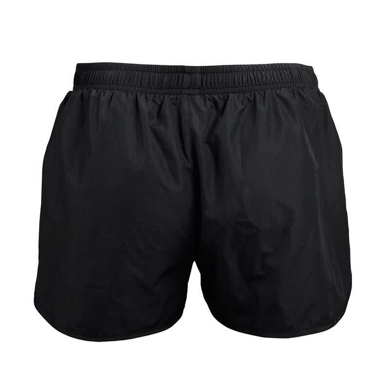 力为/leevy运动裤速干田径三分健身跑步运动短裤男 lrmb-1002 黑色 xl