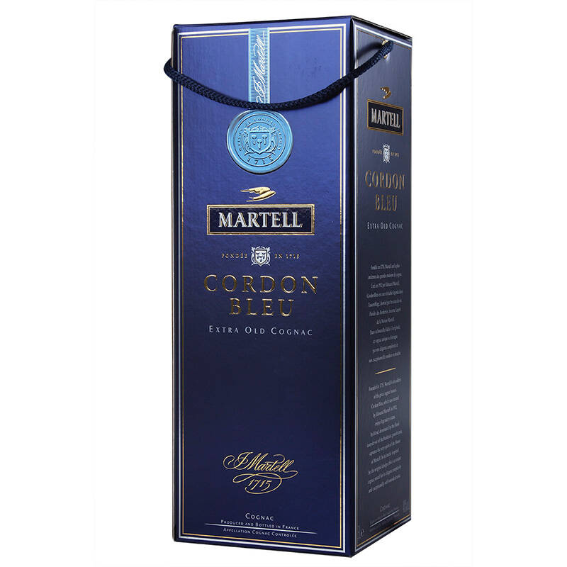 【大瓶装】宝树行 马爹利蓝带3000ml martell干邑白兰地法国原装进口