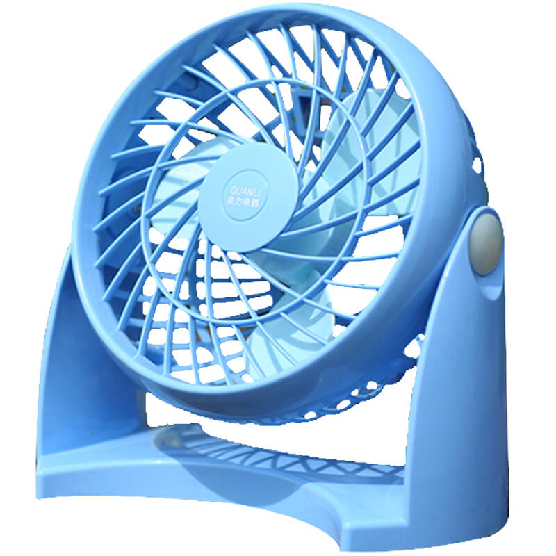 泉力usb风扇 小风扇 电风扇 迷你风扇 静音小电扇7寸 包邮 蓝色