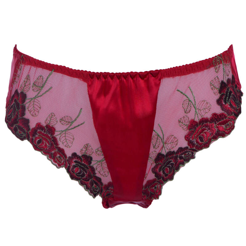 西丝娘娘 100%桑蚕丝真丝内裤女夏中腰三角裤无痕性感内裤促销3002