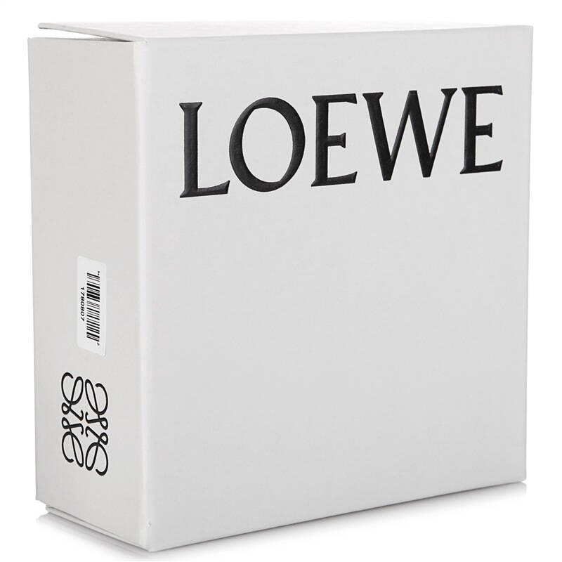 loewe 罗意威 男款黑色牛皮配金色板扣皮带腰带 515.02.