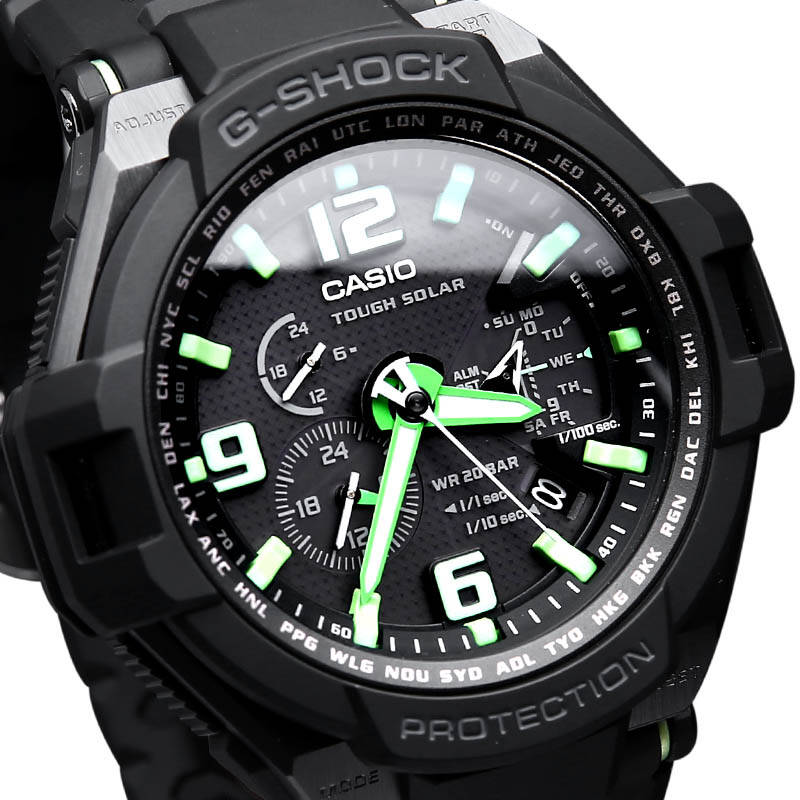 卡西欧(casio)手表 g-shock多功能ga-1000系列防水运动男表 g-1400-1