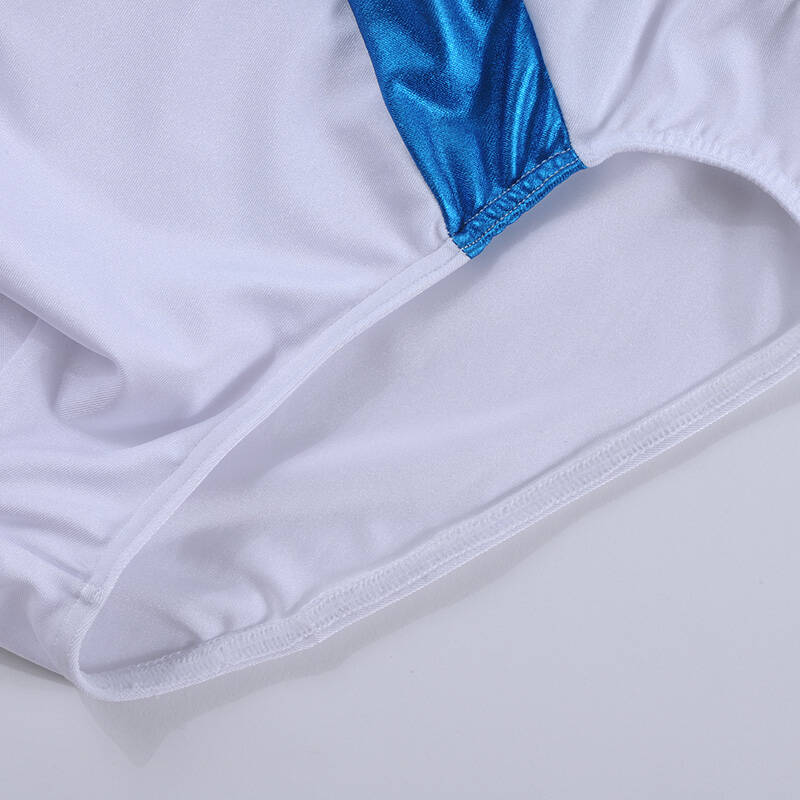 许巴xuba男士内裤温泉泳衣时尚款式三角裤游泳裤 白色 m