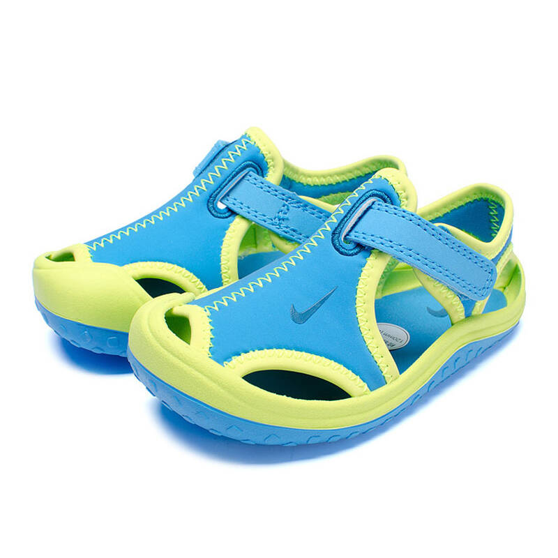 耐克nike 凉鞋 2015新款运动婴童沙滩鞋儿童洞洞鞋 344925 344925-403