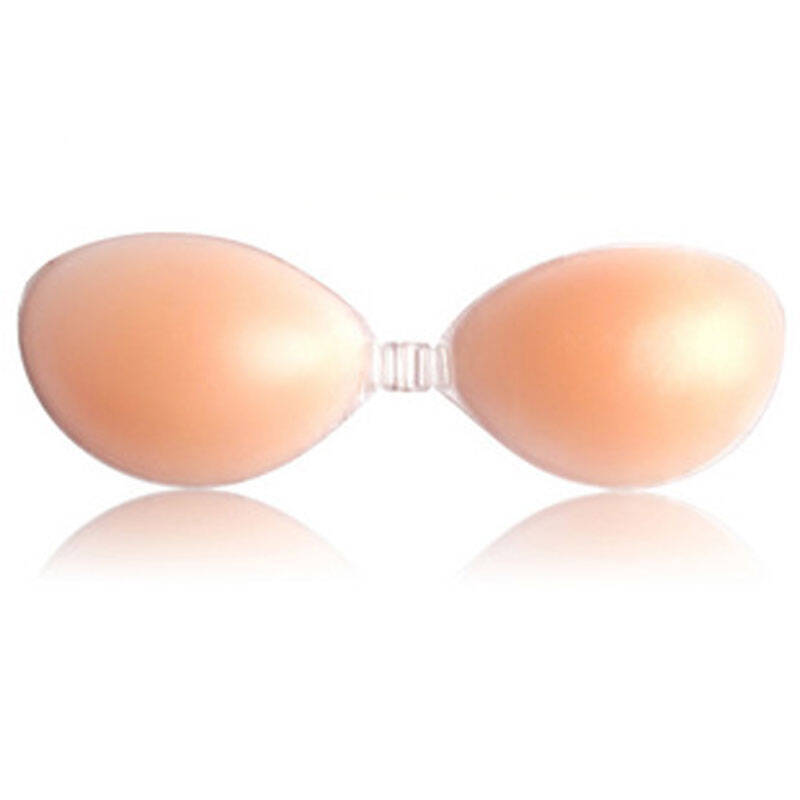 幻薇 隐形文胸硅胶胸贴内衣新娘婚纱礼服游泳聚拢调整加厚乳贴无肩