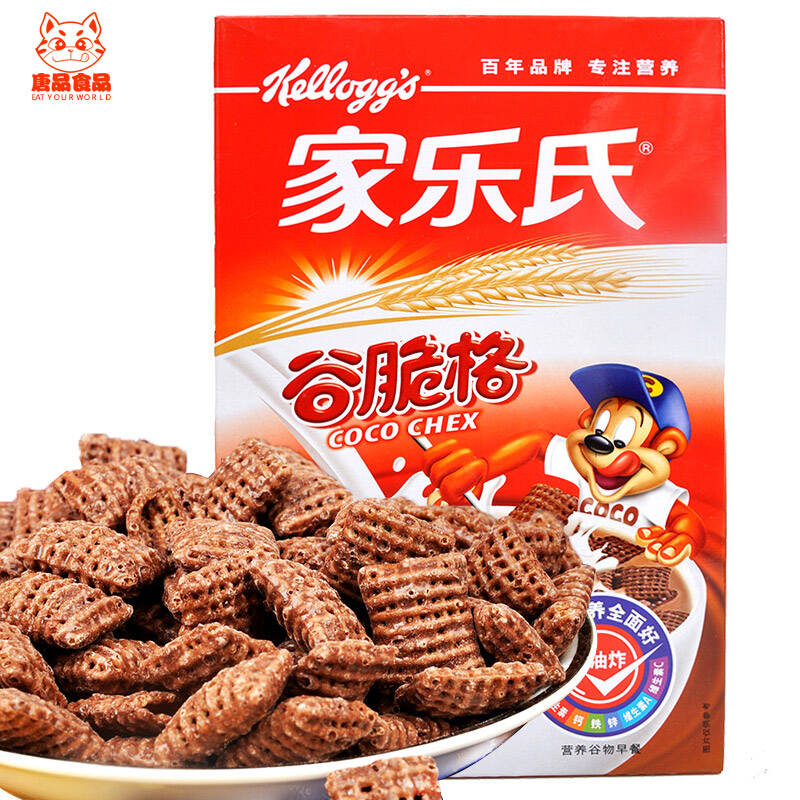 泰国进口 kellogg's/家乐氏 谷脆格营养谷物早餐麦片150g